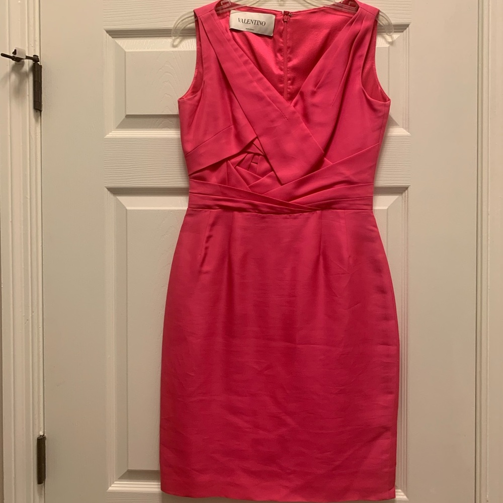Hot Pink Valentino Dress
